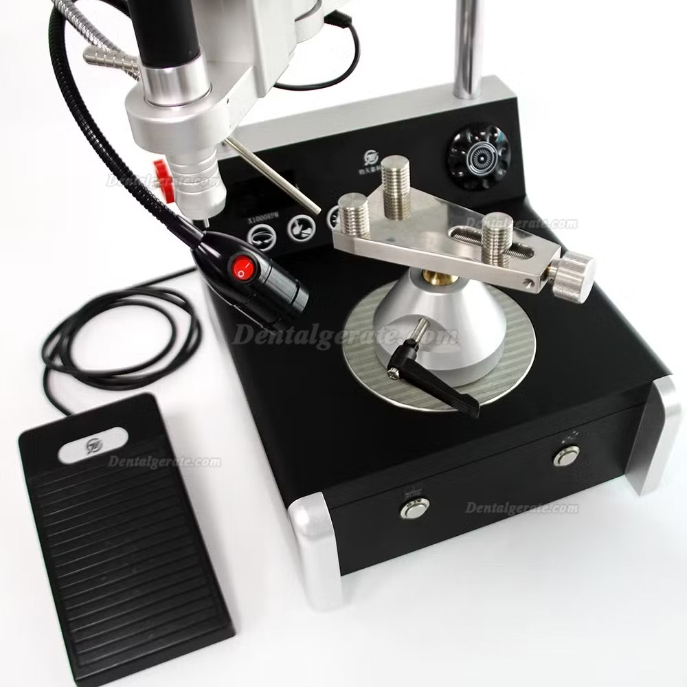 TJJ HP632 dental fr&auml;sger&auml;t, zahntechnik parallelometer mit b&uuml;rstenlosem gleichstrommotor